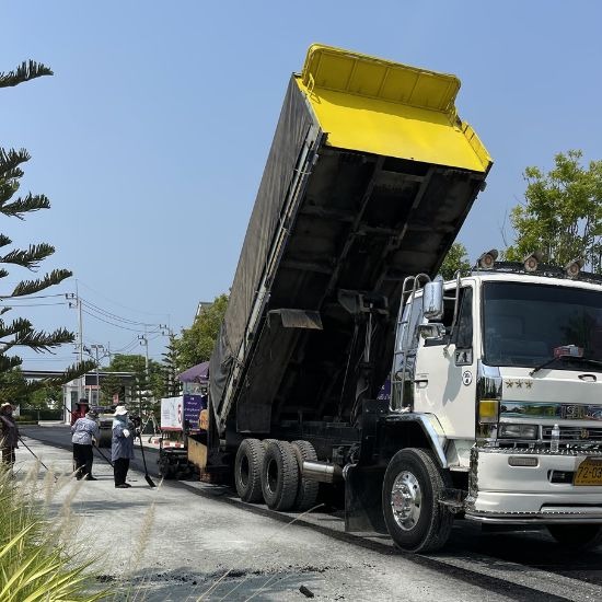 บริการรับงานปูพื้นยางมะตอย